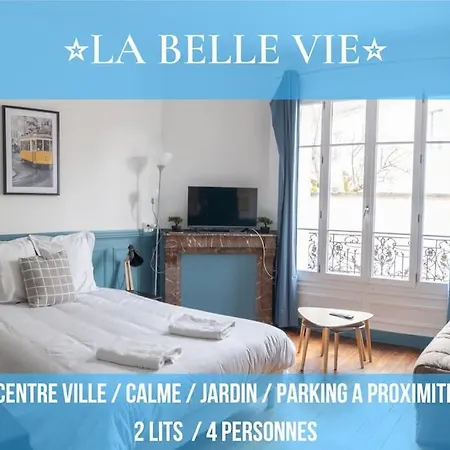 La Belle Vie - Appartement Cosy Au Centre-Ville Auxerre Exterior foto