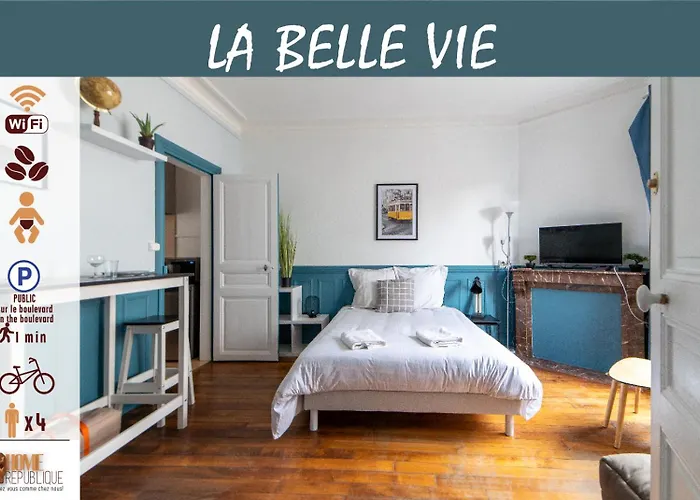 La Belle Vie - Appartement Cosy Au Centre-Ville